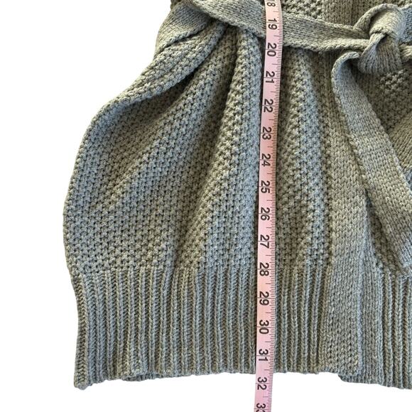 Cezele Boutique Women’s Gray Oversized Knit Open Front Cardigan Size Medium NWT - Picture 8 of 11